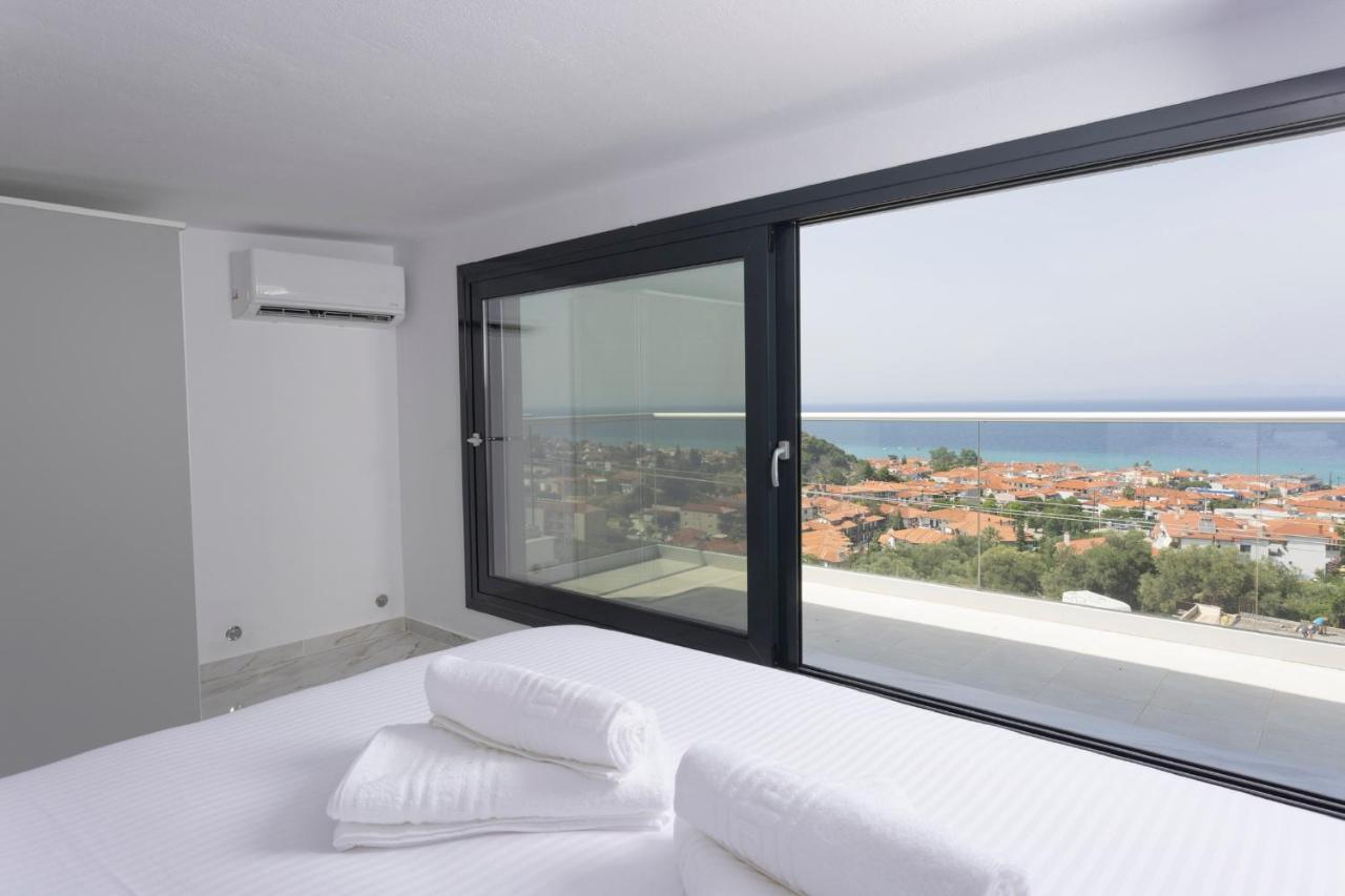 The Sea View Daire Polychrono Dış mekan fotoğraf