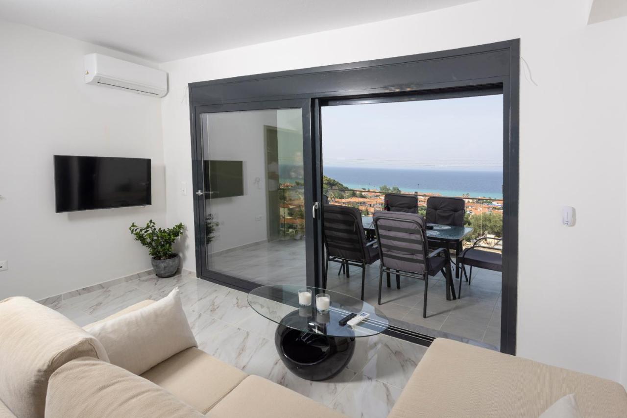 The Sea View Daire Polychrono Dış mekan fotoğraf