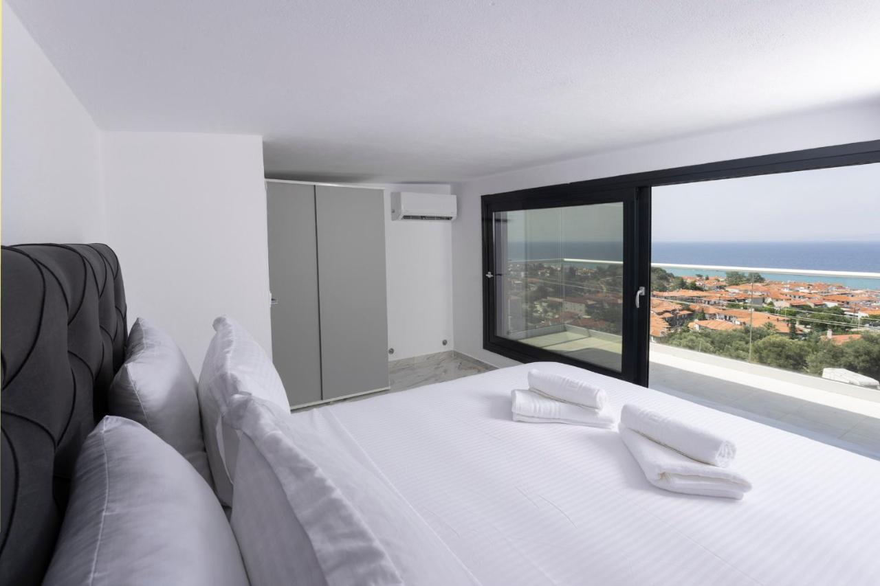The Sea View Daire Polychrono Dış mekan fotoğraf